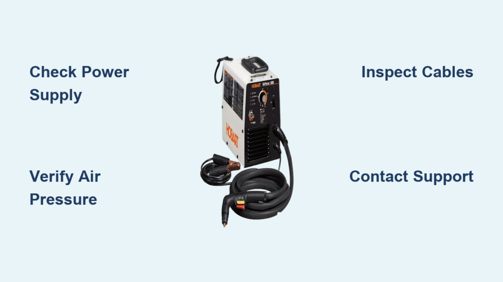 Hobart Plasma Cutter Not Working: Troubleshooting Tips