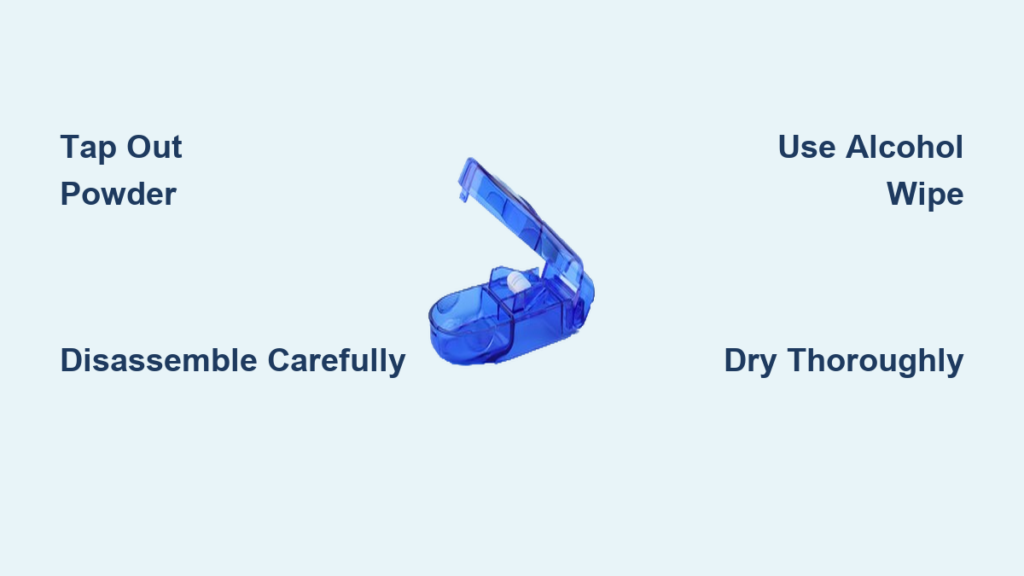 How to Clean a Pill Cutter: Quick Steps