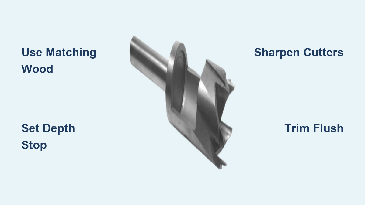 Screw Plug Cutter How to Use a Plug Cutter: Easy Step-by-Step Guide